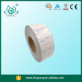 glossy laminated paper label , linerless label without base paper